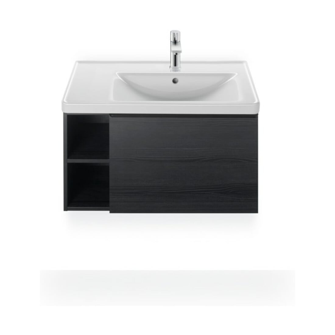 Duravit Waschtisch-Einhebelmischer M D-Neo m Zugst.-Ablaufgarn., Ausl. 109mm, chrom
