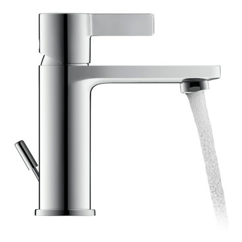 Duravit Waschtisch-Einhebelmischer M D-Neo m Zugst.-Ablaufgarn., Ausl. 109mm, chrom