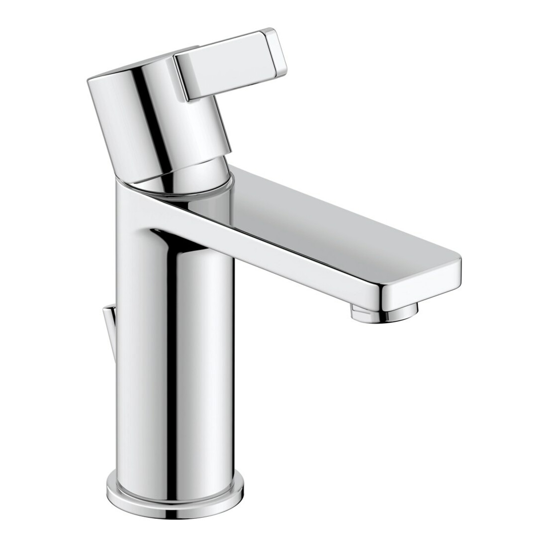 Duravit Waschtisch-Einhebelmischer M D-Neo m Zugst.-Ablaufgarn., Ausl. 109mm, chrom
