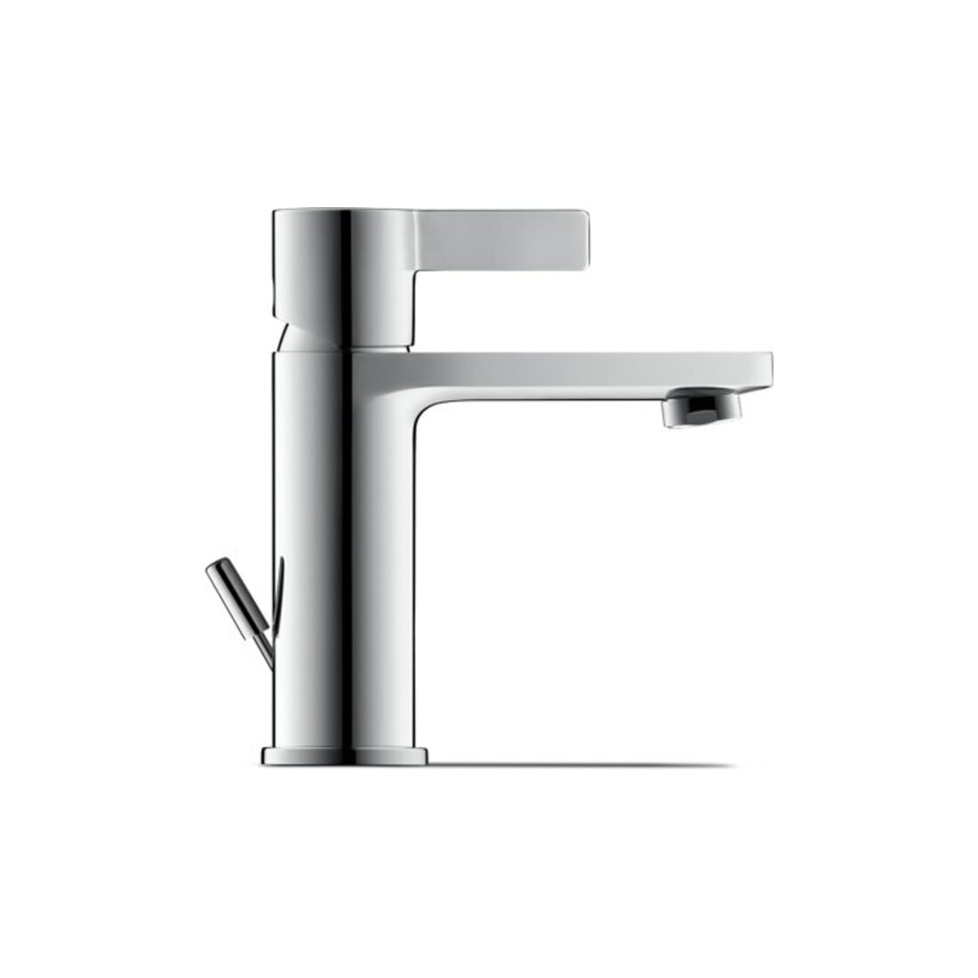 Duravit Waschtisch-Einhebelmischer M D-Neo m Zugst.-Ablaufgarn., Ausl. 109mm, chrom