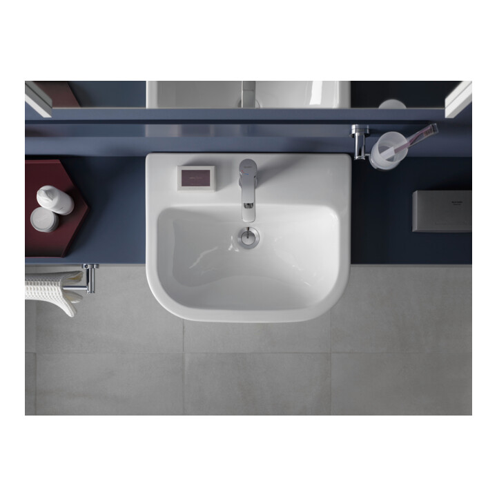 Duravit Waschtisch-Einhebelmischer M Fresh + -Flow D-Code m ZugstAblGar, c, A 107mm, Keramikmisch.