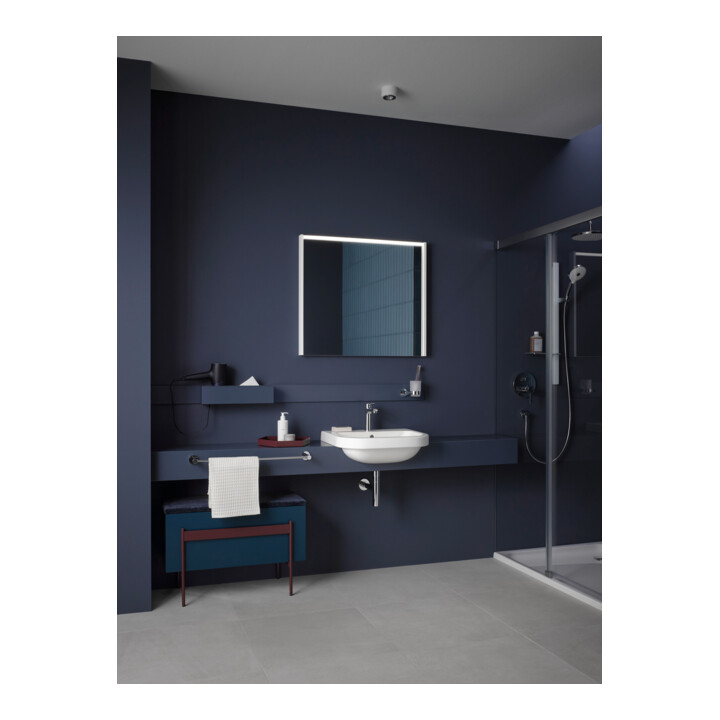 Duravit Waschtisch-Einhebelmischer M Fresh + -Flow D-Code m ZugstAblGar, c, A 107mm, Keramikmisch.