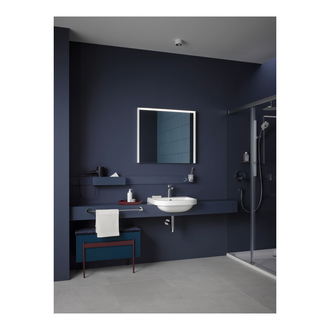 Duravit Waschtisch-Einhebelmischer M Fresh + -Flow D-Code m ZugstAblGar, c, A 107mm, Keramikmisch.