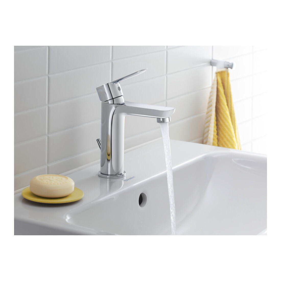 Duravit Waschtisch-Einhebelmischer M Fresh + -Flow D-Code m ZugstAblGar, c, A 107mm, Keramikmisch.