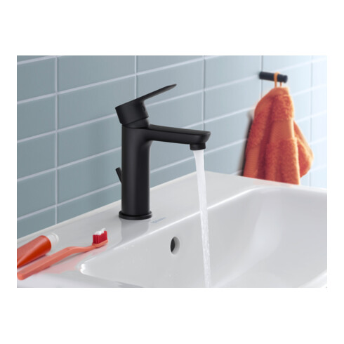 Duravit Waschtisch-Einhebelmischer M Fresh + -Flow D-Code m ZugstAblGar, s m, A 107mm, Keramik