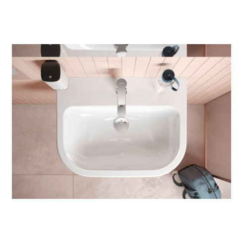 Duravit Waschtisch-Einhebelmischer M Fresh + -Flow D-Code o ZugstAblGar, c, A 107mm, Keramikmisch.