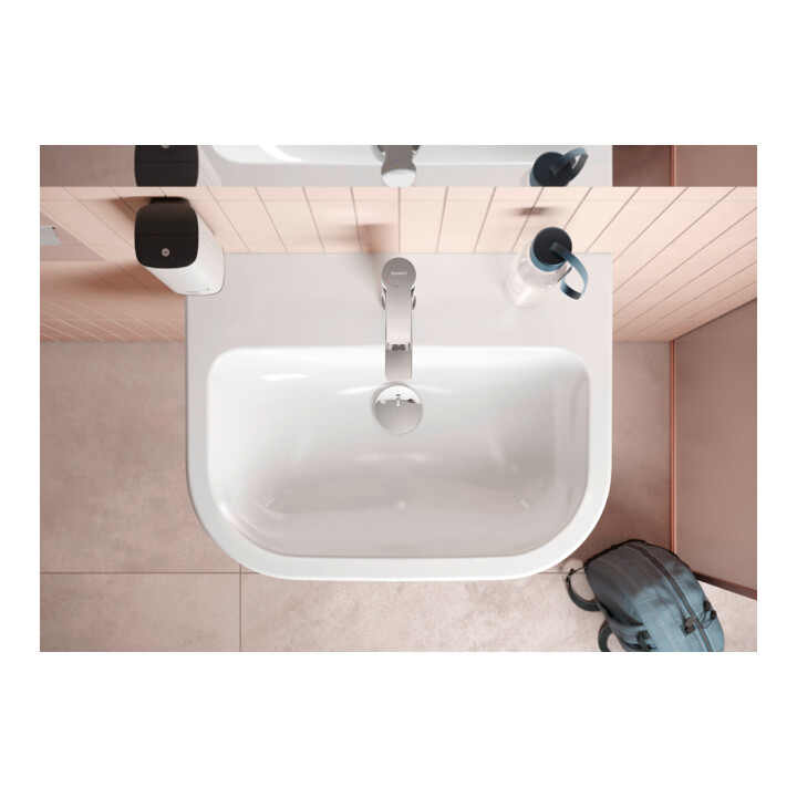 Duravit Waschtisch-Einhebelmischer M Fresh + -Flow D-Code o ZugstAblGar, c, A 107mm, Keramikmisch.