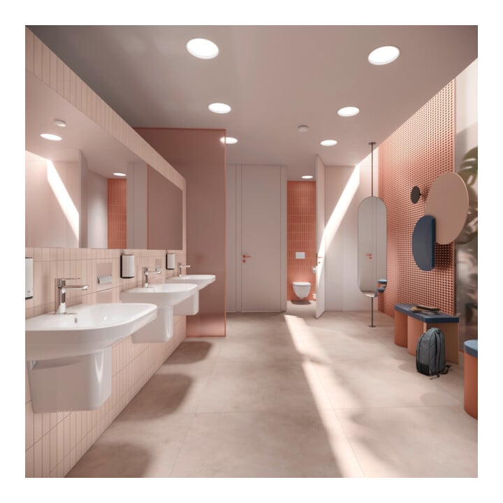 Duravit Waschtisch-Einhebelmischer M Fresh + -Flow D-Code o ZugstAblGar, c, A 107mm, Keramikmisch.