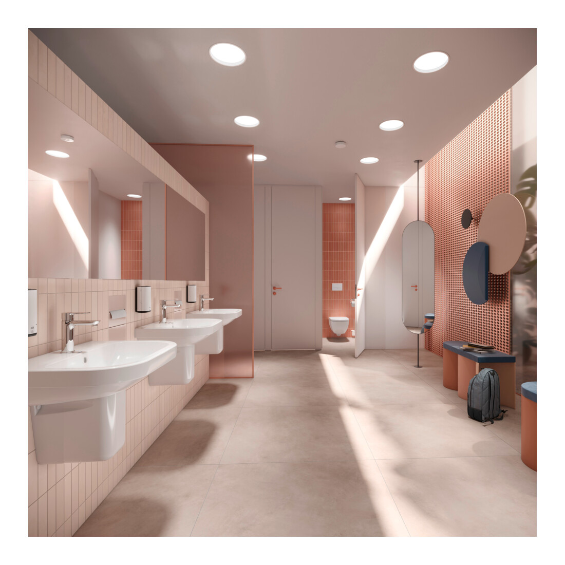 Duravit Waschtisch-Einhebelmischer M Fresh + -Flow D-Code o ZugstAblGar, c, A 107mm, Keramikmisch.