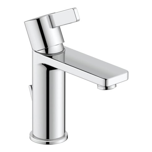 Duravit Waschtisch-Einhebelmischer M Fresh-Start D-Neo m Zugst.-Ablaufgarn., Ausl. 109mm, chrom