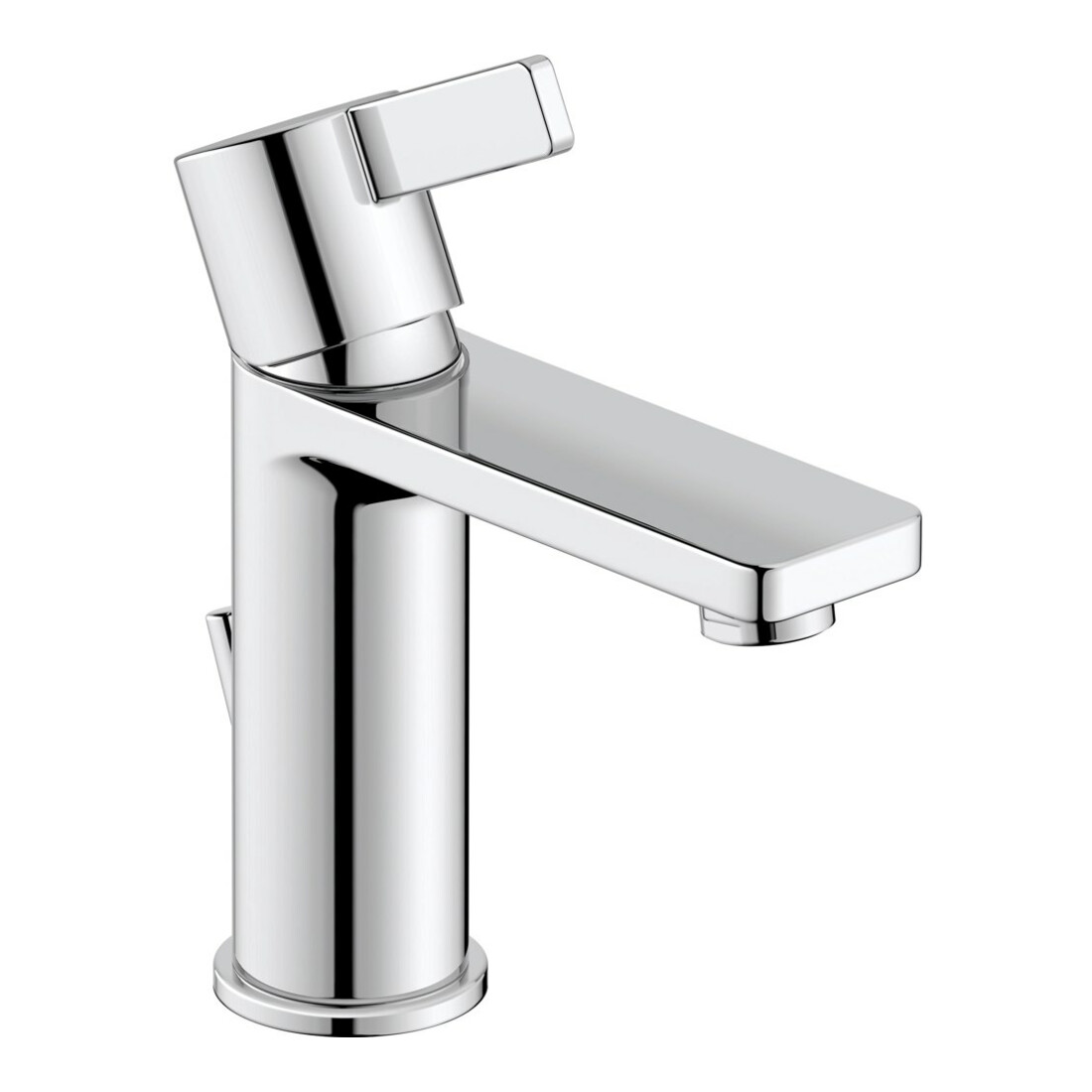 Duravit Waschtisch-Einhebelmischer M Fresh-Start D-Neo m Zugst.-Ablaufgarn., Ausl. 109mm, chrom