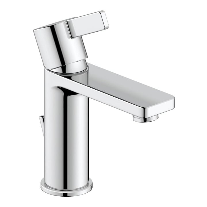 Duravit Waschtisch-Einhebelmischer M Fresh-Start D-Neo m Zugst.-Ablaufgarn., Ausl. 109mm, chrom