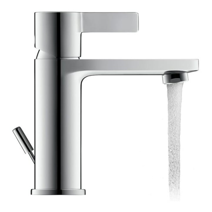 Duravit Waschtisch-Einhebelmischer M Fresh-Start D-Neo m Zugst.-Ablaufgarn., Ausl. 109mm, chrom