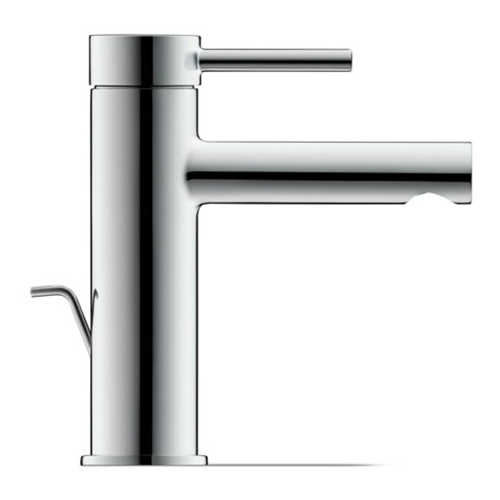 Duravit Waschtisch-Einhebelmischer M FreshStart Circle m Zugst.Abl.Gar., Ausl. 117mm, chr hgl