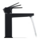 Duravit Waschtisch-Einhebelmischer M Manhattan Ausl. 129mm, m Zugst.Abl.Gar., sw matt-1