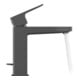 Duravit Waschtisch-Einhebelmischer M Manhattan Ausl. 129mm, m Zugst.Abl.Gar., sw matt