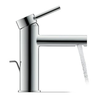 Duravit Waschtisch-Einhebelmischer M MinusFlow Circle m Zugst.Abl.Gar., Ausl. 117mm, chr hgl