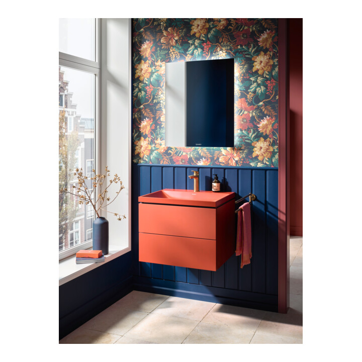 Duravit Waschtisch-Einhebelmischer M Wave A 122mm, o. Zugst.Abl.Gar., bron geb.