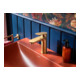 Duravit Waschtisch-Einhebelmischer M Wave A 122mm, o. Zugst.Abl.Gar., bron geb.