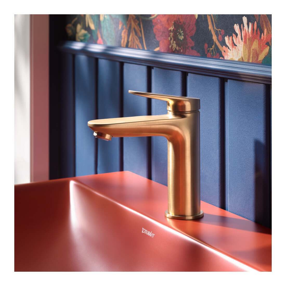 Duravit Waschtisch-Einhebelmischer M Wave A 122mm, o. Zugst.Abl.Gar., bron geb.