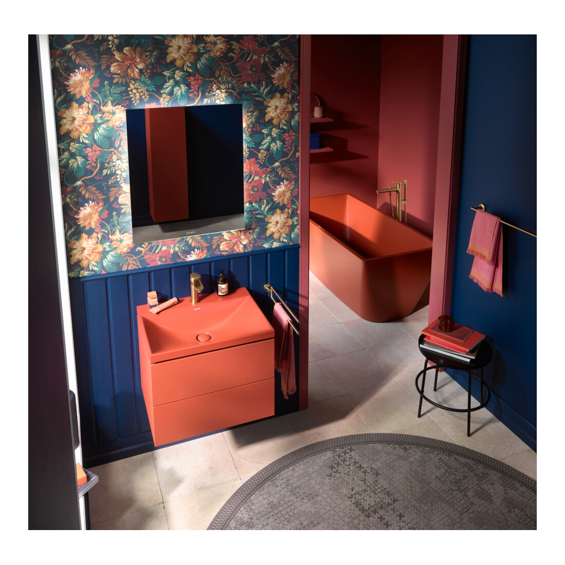 Duravit Waschtisch-Einhebelmischer M Wave A 122mm, o. Zugst.Abl.Gar., bron geb.