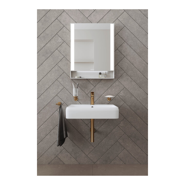 Duravit Waschtisch-Einhebelmischer M Wave A 122mm, o. Zugst.Abl.Gar., bron geb.