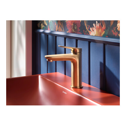Duravit Waschtisch-Einhebelmischer M Wave A 122mm, o. Zugst.Abl.Gar., bron geb.