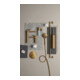Duravit Waschtisch-Einhebelmischer M Wave Ausl. 122mm, m Zugst.Abl.Gar., bron geb.