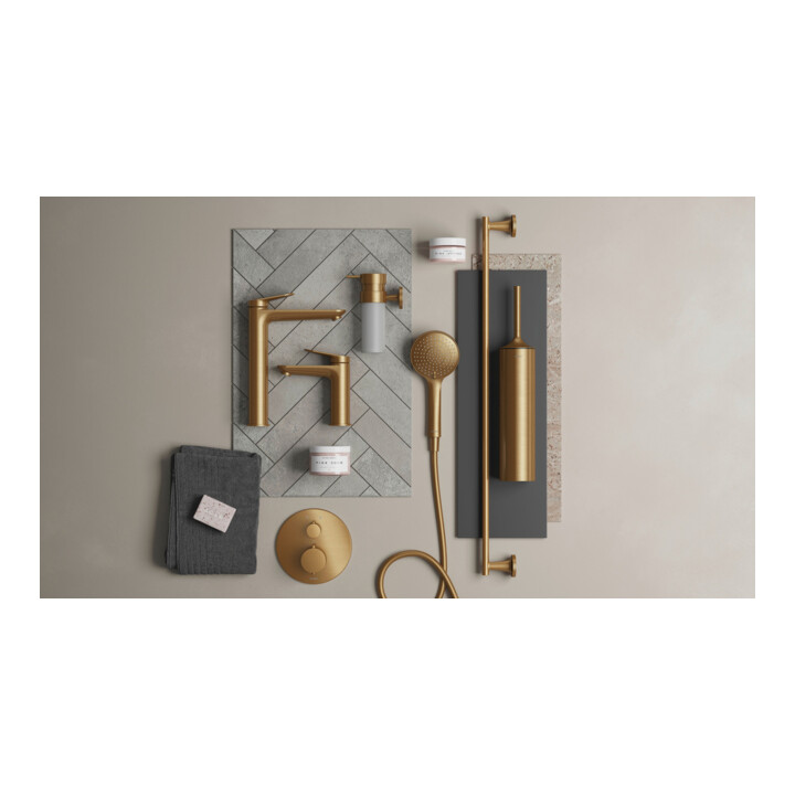 Duravit Waschtisch-Einhebelmischer M Wave Ausl. 122mm, m Zugst.Abl.Gar., bron geb.