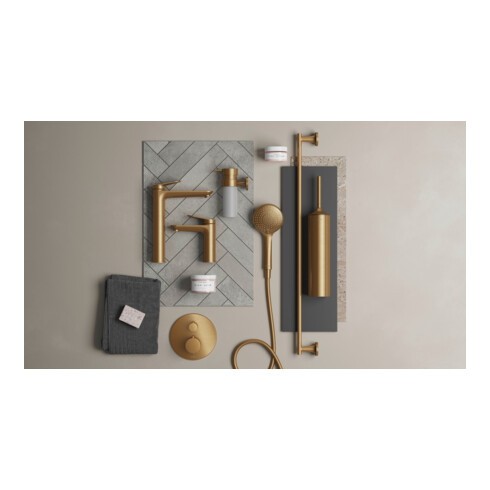 Duravit Waschtisch-Einhebelmischer M Wave Ausl. 122mm, m Zugst.Abl.Gar., bron geb.