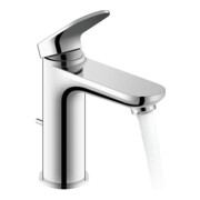 Duravit Waschtisch-Einhebelmischer M Wave Ausl. 122mm, m Zugst.Abl.Gar., chrom