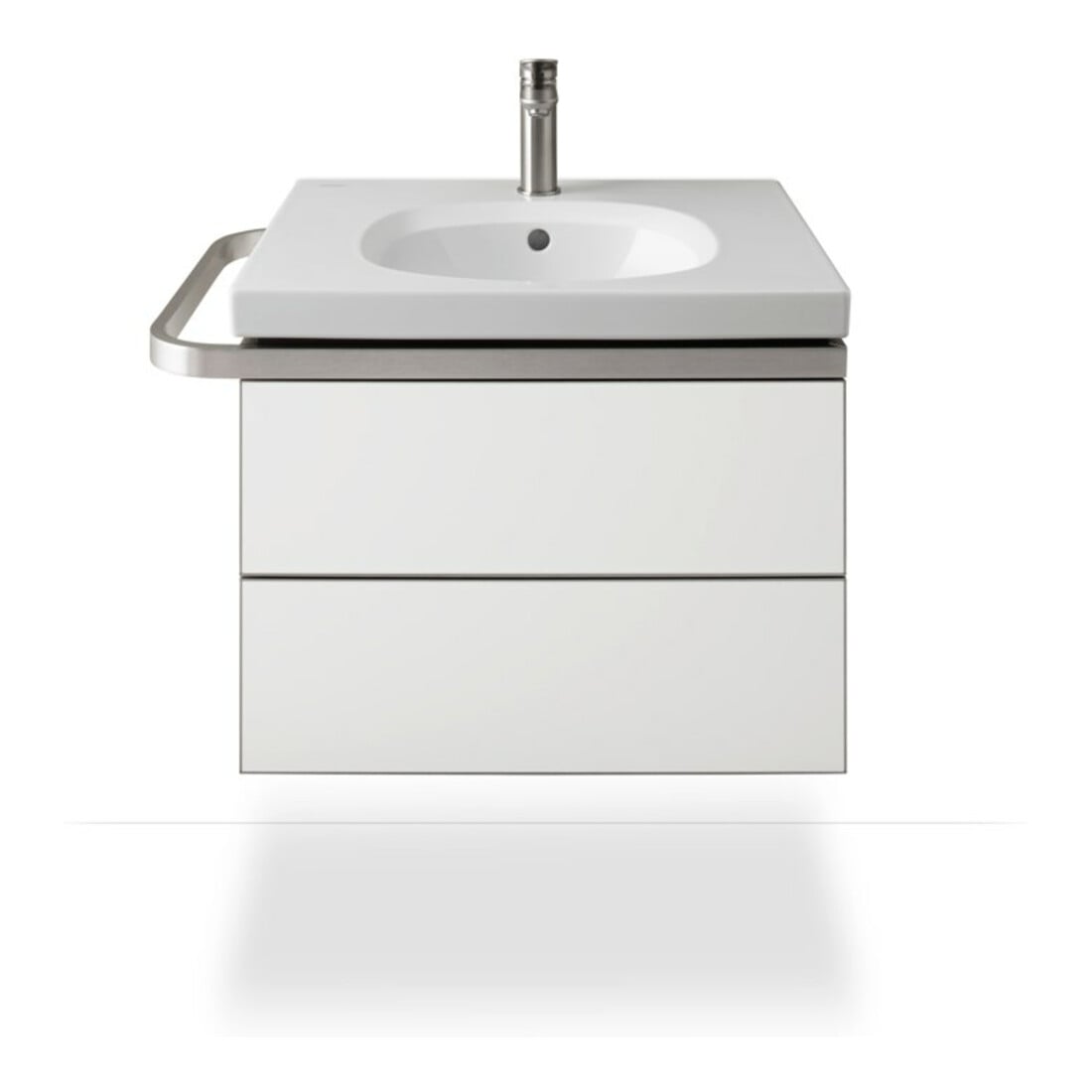 Duravit Waschtisch-Einhebelmischer M Wave Ausl. 122mm, m Zugst.Abl.Gar., ES geb.