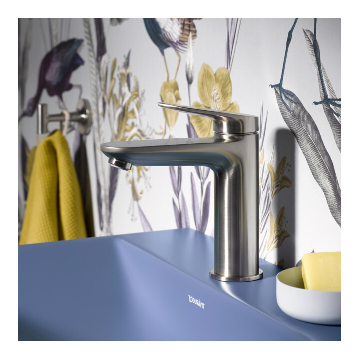 Duravit Waschtisch-Einhebelmischer M Wave Ausl. 122mm, o. Zugst.Abl.Gar., ES geb.