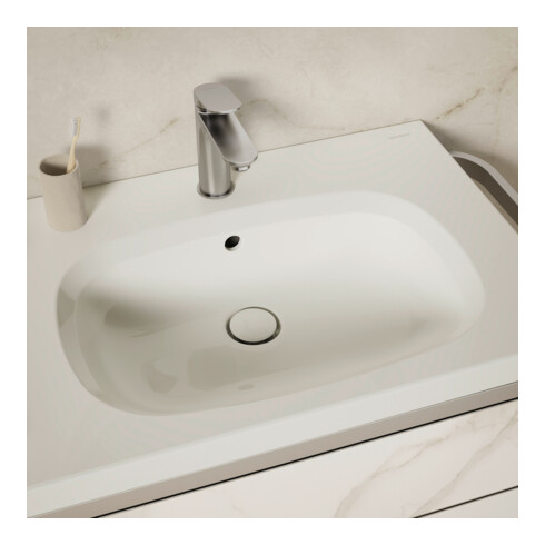 Duravit Waschtisch-Einhebelmischer M Wave Ausl. 122mm, o. Zugst.Abl.Gar., ES geb.