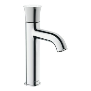 Duravit Waschtisch-Einhebelmischer M White Tulip o. Zugst.-Ablaufgarn., Ausl. 125mm, chr