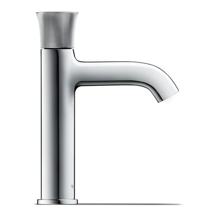 Duravit Waschtisch-Einhebelmischer M White Tulip o. Zugst.-Ablaufgarn., Ausl. 125mm, chr