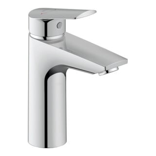 Duravit Waschtisch-Einhebelmischer No. 1 M FreshStart o. Zugst.-Ablaufgarn., Ausl. 106mm, chr