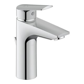 Duravit Waschtisch-Einhebelmischer No. 1 M m Zugst.-Ablaufgarn., Ausl. 106mm, chrom