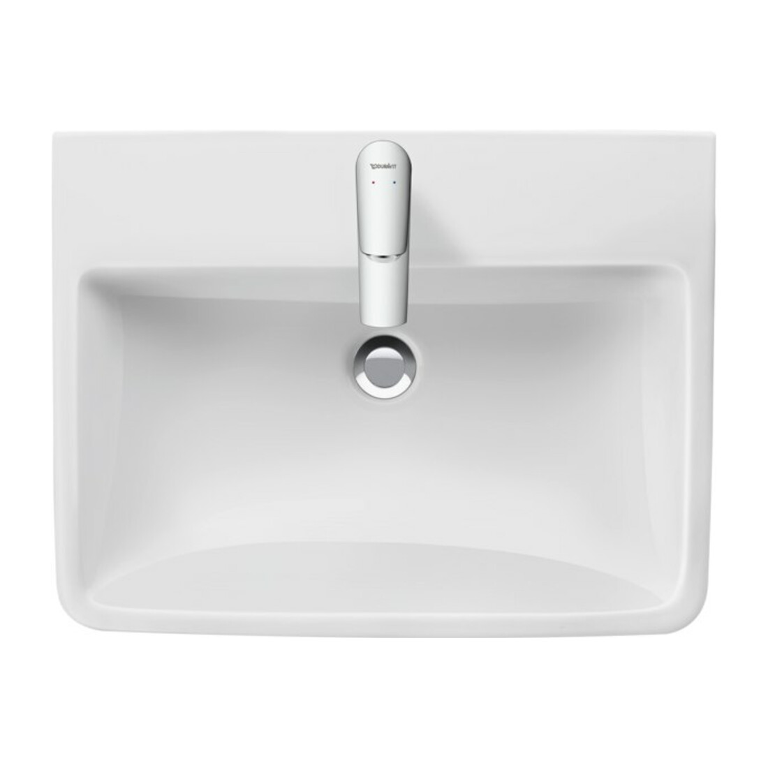 Duravit Waschtisch-Einhebelmischer No. 1 M m Zugst.-Ablaufgarn., Ausl. 106mm, chrom