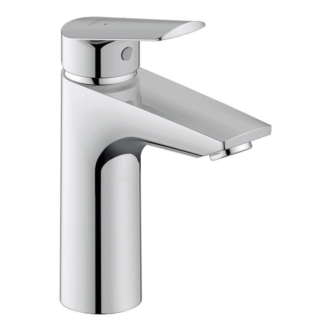 Duravit Waschtisch-Einhebelmischer No. 1 M MinusFlow o. Zugst.-Ablaufgarn., Ausl. 106mm, chr