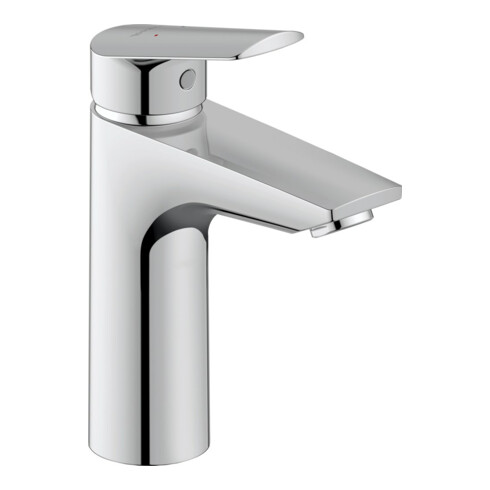 Duravit Waschtisch-Einhebelmischer No. 1 M o. Zugst.-Ablaufgarn., Ausl. 106mm, chr