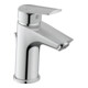 Duravit Waschtisch-Einhebelmischer No. 1 S Freshstart m Zugst.-Ablaufgarn., Ausl. 100mm, chrom-1
