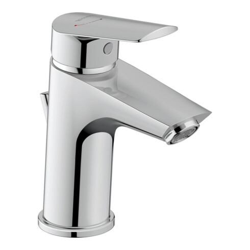 Duravit Waschtisch-Einhebelmischer No. 1 S Freshstart m Zugst.-Ablaufgarn., Ausl. 100mm, chrom