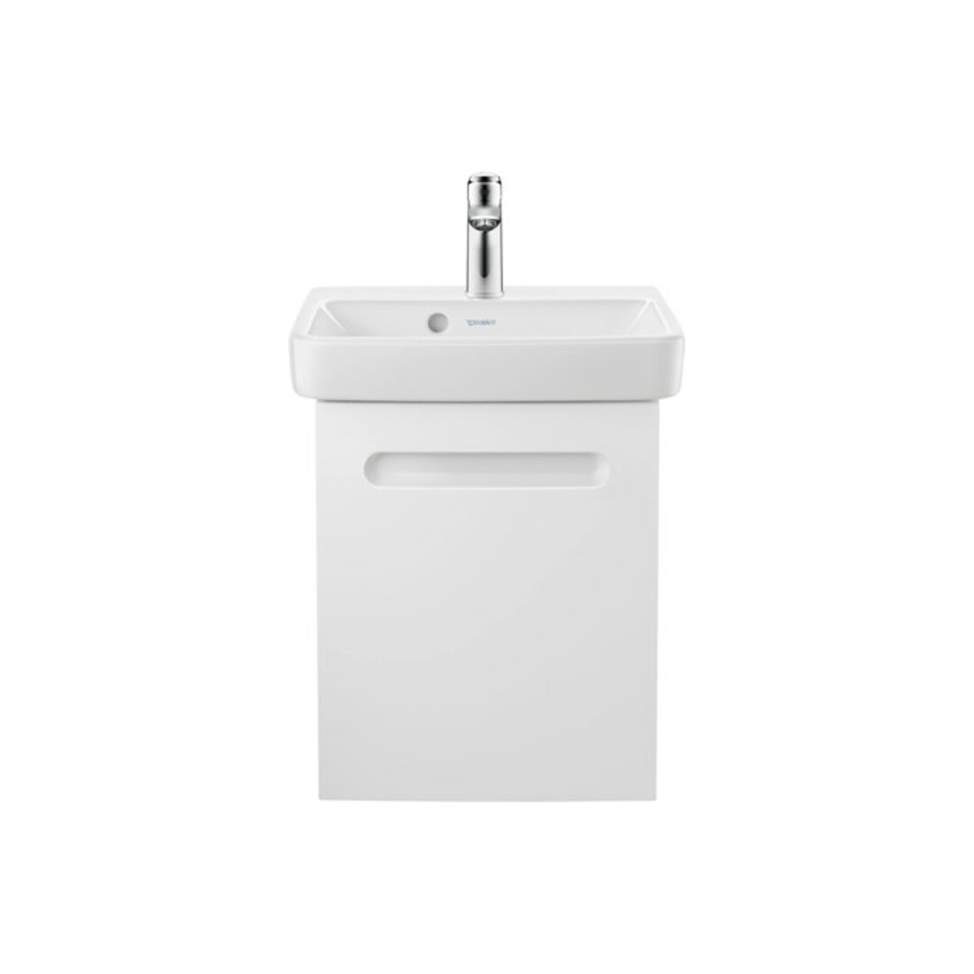 Duravit Waschtisch-Einhebelmischer No. 1 S MinusFlow m Zugst.-Ablaufgarn., Ausl. 100mm, chrom