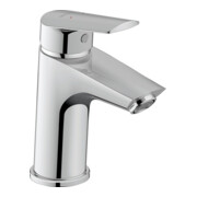 Duravit Waschtisch-Einhebelmischer No. 1 S MinusFlow o. Zugst.-Ablaufgarn., Ausl. 100mm, chr