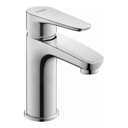 Duravit Waschtisch-Einhebelmischer S B.1 o. Zugst.-Ablaufgarn., Ausl. 101mm, chr