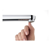 Duravit Waschtisch-Einhebelmischer S B.2 m Zugst.-Ablaufgarn., Ausl. 101mm, chrom