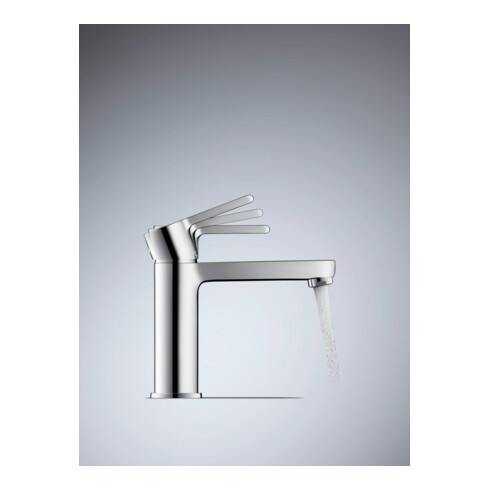 Duravit Waschtisch-Einhebelmischer S B.2 o. Zugst.-Ablaufgarn., Ausl. 101mm, chr