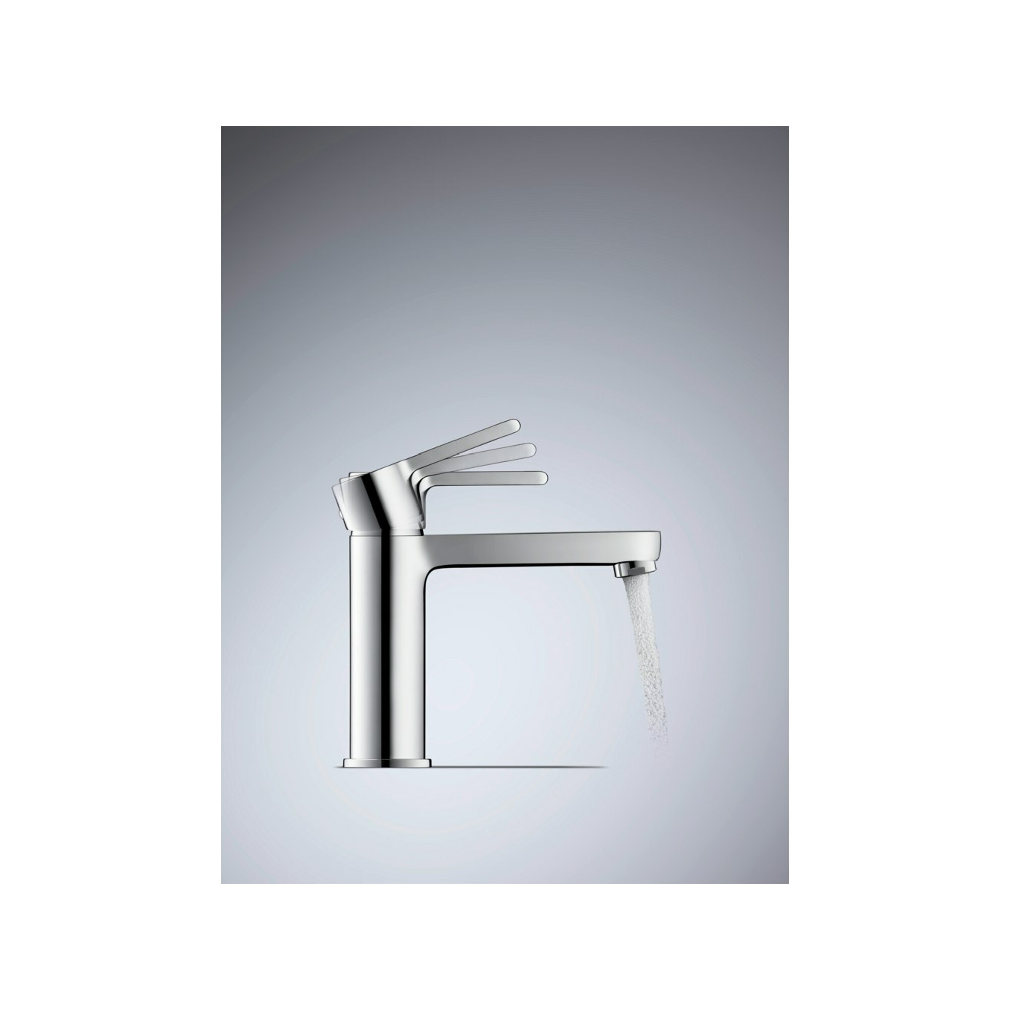 Duravit Waschtisch-Einhebelmischer S B.2 o. Zugst.-Ablaufgarn., Ausl. 101mm, chr