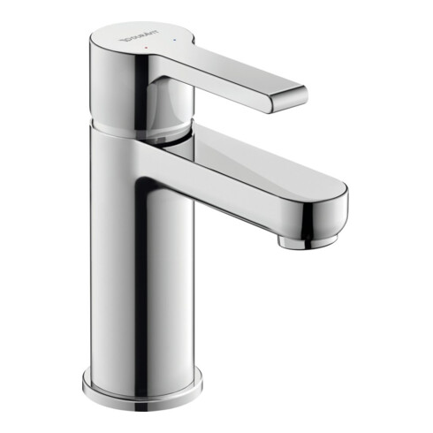 Duravit Waschtisch-Einhebelmischer S B.2 o. Zugst.-Ablaufgarn., Ausl. 101mm, chr